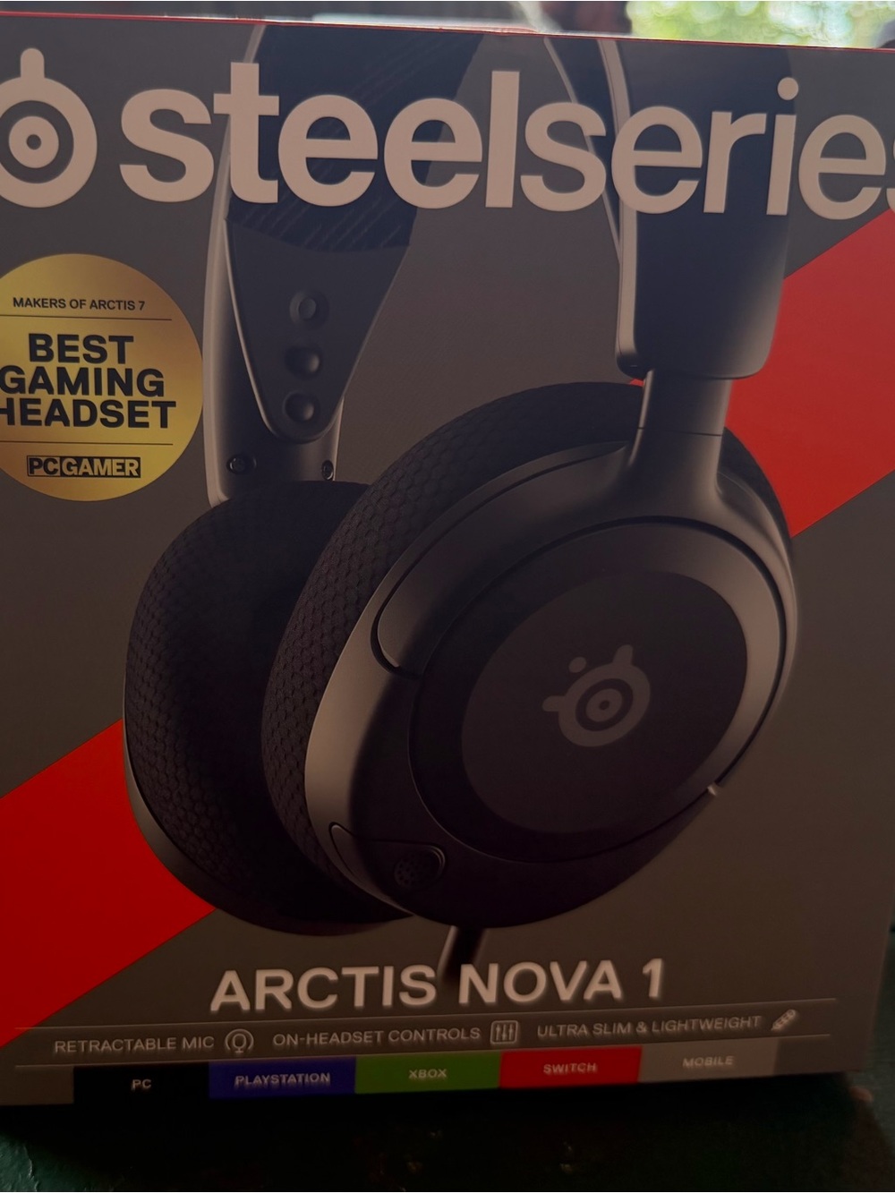 SteelSeries Arctis Nova 1 Gaming Headset - Black